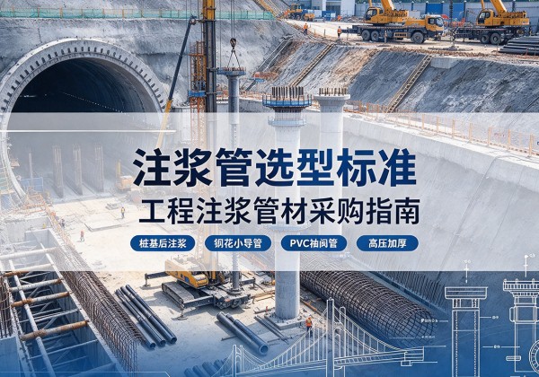 雅江注浆管选型标准